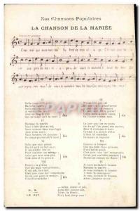 Old Postcard Song of the Bride