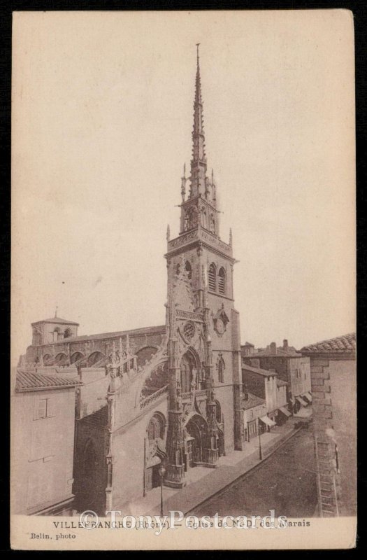 VILLEFRANCHE (Rhone) - Eglise de N.D. des Marais