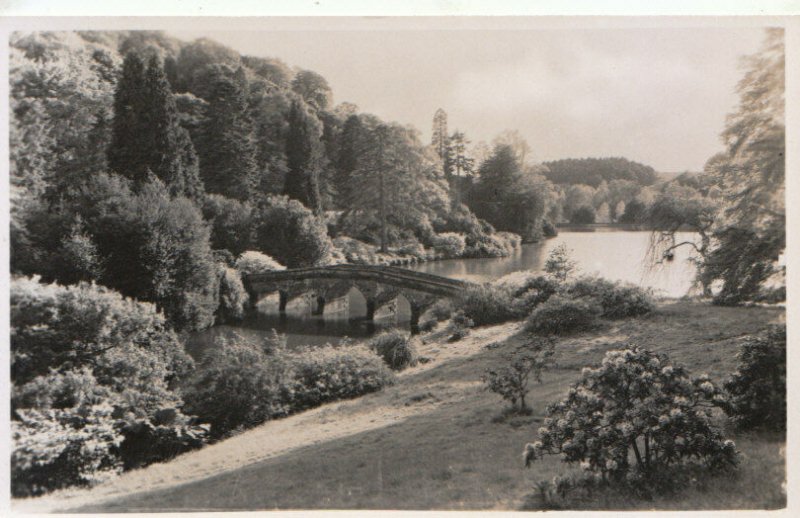 Wiltshire Postcard - Stourhead - From The Entry to Gardens - Ref TZ9102