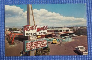 Vintage Trade Winds Motor Hotel Albuquerque New Mexico NM Postcard