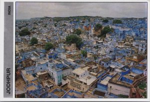 India Jodhpur The Sun City Mostly Blue Houses Postcard BS.28