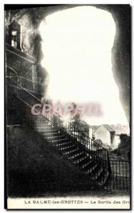 Postcard Old La Balme Les Grottes The caves Output