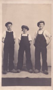 Children as Chimney Sweeps Norwich Norfolk Antique Theatre Postcard