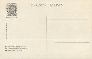 Postcard exhibitions Exposicion internacional Barcelona 1929 palace Disputacione