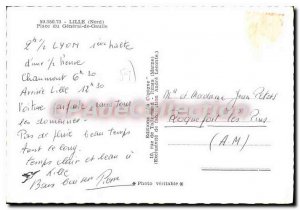 Modern Postcard Lille Place Du Generale De Gaulle