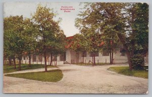 Minnesota~Pavilion At Minnehaha Park~Pathways~Vintage Postcard