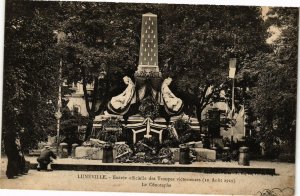 CPA Lunéville-Entrée officielle des Troupes victorieuses-Le Cénotaphe (188006)
