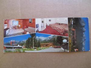 Est 1970s USA Oversize Photo Postcard - Rundle Mountain Motel Near Baniff (WW96)