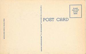 Linen Card of Tower Petroleum Building Dalles Texas TX