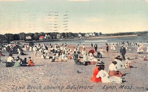 Lynn Beach in Lynn, Massachusetts showing Boulevard.