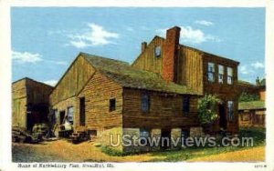 Home of Huckleberry Finn - Hannibal, Missouri MO Postcard