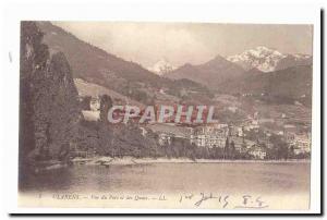 Clarens Old Postcard View of the harbor and docks