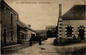 CPA St-Osmane - Route de St-Calais (299527)