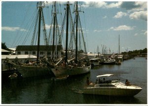 Rhode Island Westerly Ships In The River