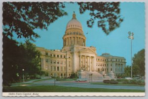 State View~Boise Idaho~State Capitol~Continental Postcard