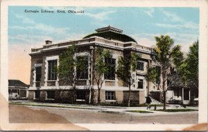 Carnegie Library Enid OK Postcard PC491