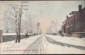 Canada Postcard - Spring Garden Road Looking East, Halifax, Nova Scotia   DC602