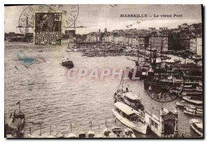 Postcard Old Marseille Old Port