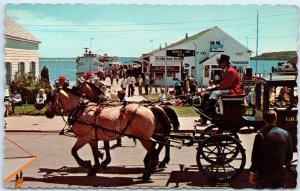 1984 Castalia, IA Post Office Cancel Postcard Town USPO Postal History A269