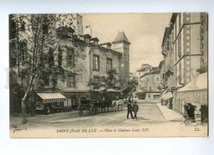 191428 FRANCE SAINT-JEAN DE LUZ Place Chateau Louis XIV Old