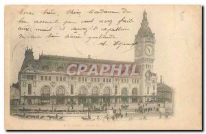 Old Postcard Paris Gare de Lyon