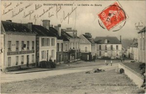 CPA BAZOCHES-sur-HOENE-Le Centre du Bourg (29618)