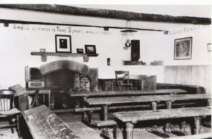 Cumbria Postcard - Interior of The Old Grammar School - Hawkshead - Ref 5313A