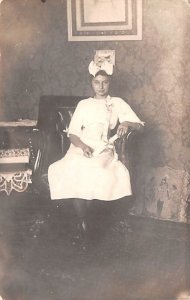 Woman in Dress Unused 