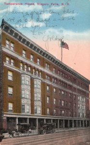Vintage Postcard 1924 Temperance House Building Niagara Falls New York NY