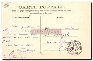 Old Postcard Saumur Horse Equestrian Jumper freedom in Courbette