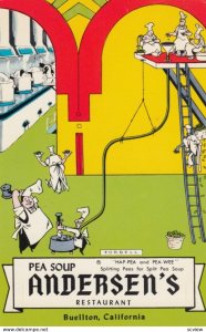 BUELLTON , California , 1940-50s ; Pea Soup, Andersen's Restaurant, version 2