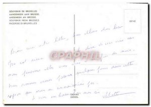 Postcard Modern Brussels Manneken Pis