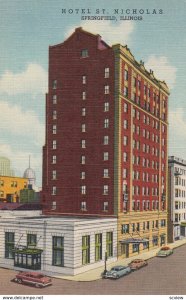 SPRINGFIELD , Illinois , 1930-40s ; Hotel St. Nicholas