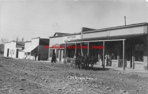 CO, DeBeque, Colorado, RPPC, Street Scene, Business Section, Grant Bales Store