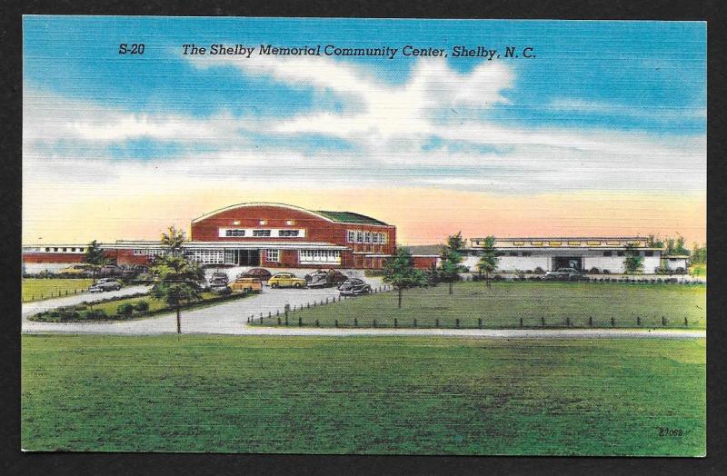 Shelby Memorial Community Center Shelby North Carolina Unused c1930s