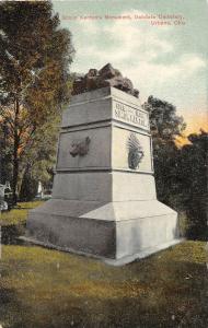 F28/ Urbana Ohio Postcard c1910 Simon Kenton's Monument Grave