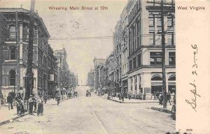 Main Street at 12th Wheeling West Virginia 1906 postcard