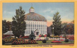 Conservatory at Rose Gardens in Baltimore, Maryland