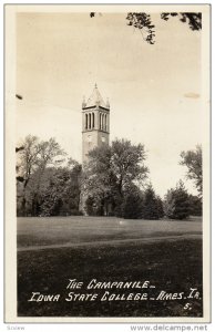 RP; The Campanile Iowa State College, AMES, Iowa, PU-1947