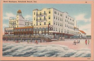 Postcard Hotel Henlopen Rehoboth Beach DE Delaware