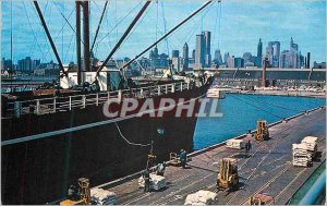 Modern Postcard Chicago Skyline Boat