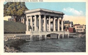 Plymouth Rock & Portico in Plymouth, MA