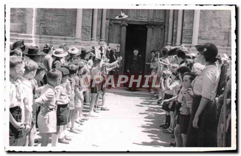 Postcard Modern Scout Jamboree Scout Priest