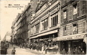 CPA PARIS 8e - La rue d'Amsterdam (75332)