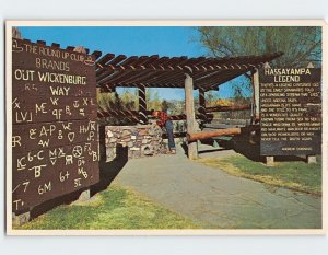 Postcard Hassayampa Well, Wickenburg, Arizona