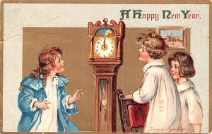 Artist Frances Brundage Happy New Year 1913 