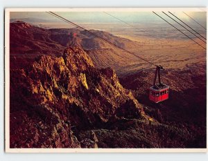 Postcard Sandia Peak Aerial Tramway, Albuquerque, New Mexico