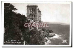 Old Postcard Monaco Oceanographic Museum's