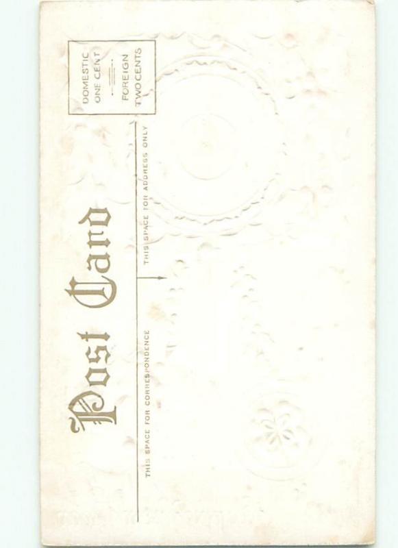 Divided-Back NEW YEAR SCENE Great Postcard AA2089