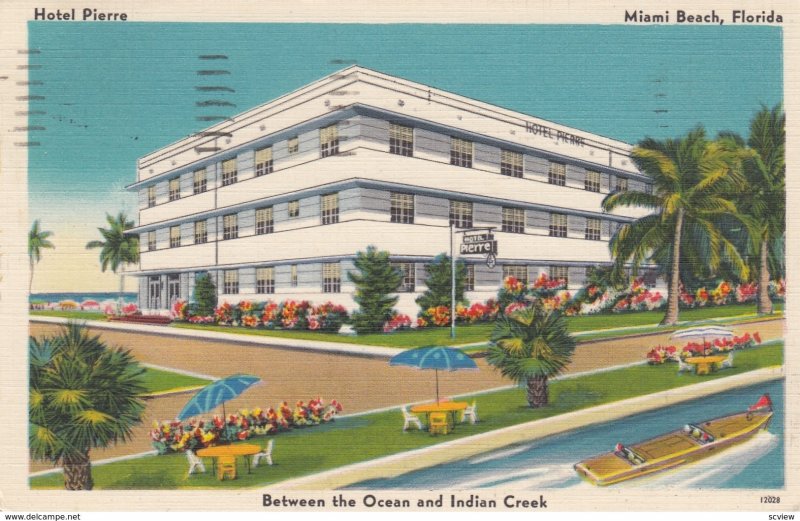 Miami Beach , Florida ,1930-40s ; Hotel Pierre